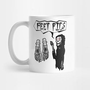 Grim Reaper being a weird dude Mug